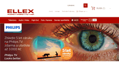 Desktop Screenshot of ellex.cz